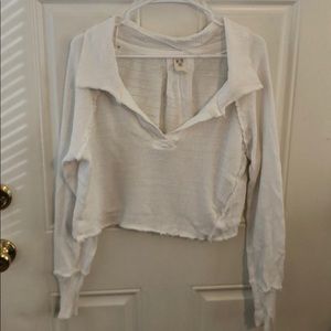 Free People Crop Top Sweater